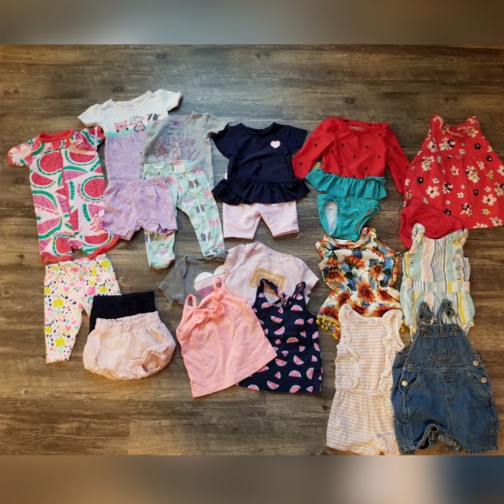 17 Piece Baby girl lot